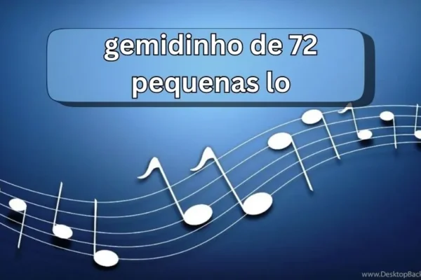 Gemidinho de 72 Pequenas Lo | Musical Wonder