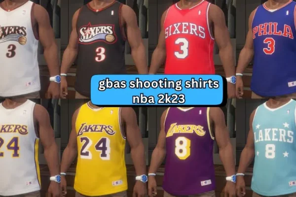 GBAS Shooting Shirts NBA 2K23 | Gear Up for Success